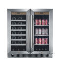 Wine and Beverage Coolers Compressor Glass Door Refrigerator